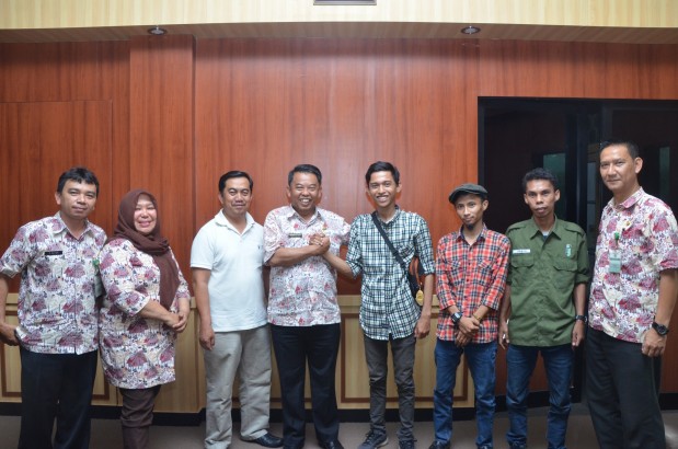 Website Resmi Kabupaten Bogor Kadiskominfo Terima Audiensi